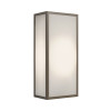 Astro Messina Frosted wall lamp, bronze