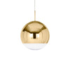 Tom Dixon Mirror Ball Gold LED, ⌀ 50cm