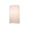 Astro IOS 250 Backplate 3 wall lamp, white fabric shade