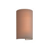 Astro IOS 250 Backplate 3 wall lamp, oyster fabric shade
