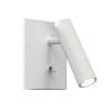 Astro Enna Square Switched wall lamp, white