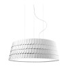 Fabbian Roofer Cilindro Sospensione ⌀ 119 cm, white