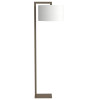 Astro Ravello Floor Drum 420 floor lamp, white fabric shade / bronze structure