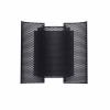 Northern Butterfly Wall Perforated, black