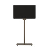Astro Park Lane Table Rectangle 285 table lamp, black fabric shade / bronze structure