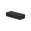 Flos Mile Wall 2 Washer Down, black