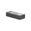 Flos Mile Wall 2 Washer Up & Down, anthracite