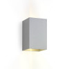 Wever & Ducré Box Wall 4.0 LED, Aluminium gebürstet