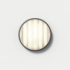 Astro Montreal Round 220 wall lamp, Brushed stainless steel