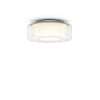 Serien Lighting Curling Ceiling M D2W, glass clear, reflector conical