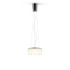 Serien Lighting Curling Suspension Rope S Acryl, acrylic glass clear, reflector cylindrical, 2700K