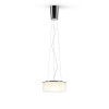 Serien Lighting Curling Suspension Rope M Acryl, acrylic glass clear, reflector conical, 3000K