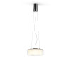 Serien Lighting Curling Suspension Rope S D2W, glass clear, reflector cylindrical