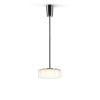 Serien Lighting Curling Suspension Tube S Acryl, acrylic glass clear, reflector cylindrical, 3000K