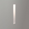 Astro Borgo Trimless Mini LED 3000K wall recessed lamp, matt white