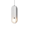 Wever & Ducré Solli Cocoon Suspended 1.0, Marble Grey