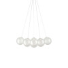 Lodes Random Cloud 14 Lights Ø28, Frosted White