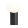 Astro_Zeppo Portable lampe de table, noir mat