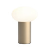 Astro_Zeppo Portable lampe de table, Bronze clair