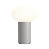 Astro_Zeppo Portable lampe de table, Gris silex