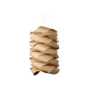 LZF Lamps Link Chain Small Suspension, natural beech