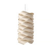 LZF Lamps Link Chain Medium Suspension, ivory white