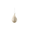 LZF Lamps Raindrop Small Suspension, blanc ivoire