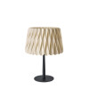 LZF Lamps Lola Medium Table, blanc ivoire / noir