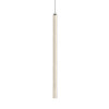 LZF Lamps Estela Vertical Extra Long Suspension, blanc ivoire