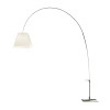Luceplan Lady Costanza Terra Alu with Dimmer, white