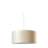 LZF Gea Pendant Light, American White Wood / ivory white