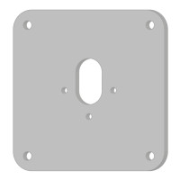 Trizo21 Code/Z Serie Wandabdeckplatte für Aussenbereich