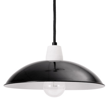 Bolichwerke Boxberg suspension lamp, 260 mm, china socket, black fabric cable product image