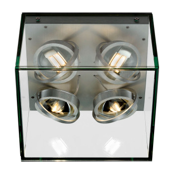 DeLight Logos LED 4 Glass Out Wandleuchte Produktbild