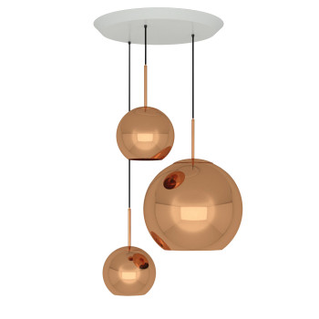  Copper LED Pendant System