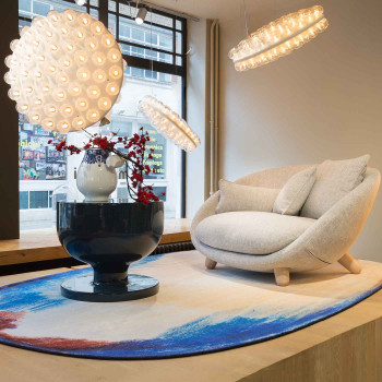 Moooi Prop Light Suspended Round exemple d'application