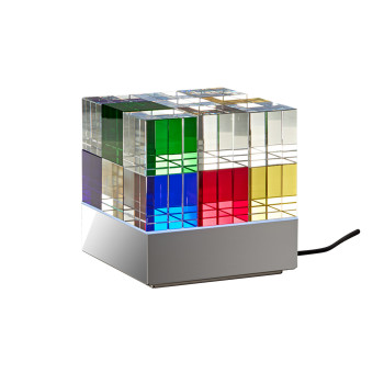 Tecnolumen Cubelight LED, 14x transparent, 1x rot, 1x grün, 1x blau, 1x gelb