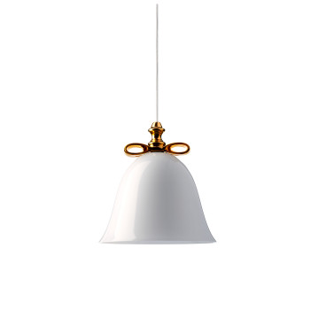 Moooi Bell Lamp Small, gold/weiß