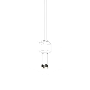 Vibia Wireflow 4 LEDs, Breite 30 cm (0313)