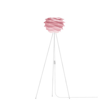 UMAGE Carmina Mini Stehleuchte, rosa (Rose Quartz), Fuß weiß
