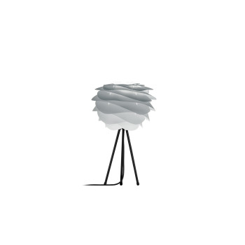 UMAGE Carmina Mini Lampe de table, gris clair avec tripode noir