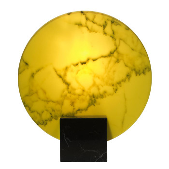Lee Broom Acid Marble Table Lamp, gelb