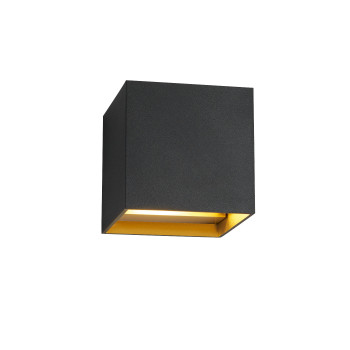Light-Point Box Mini Up/Down LED, schwarz/gold