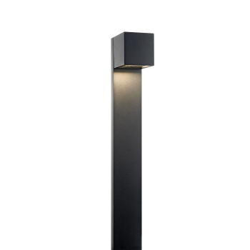 Light-Point Cube LED mit Erdspieß, schwarz