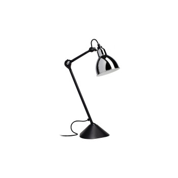 DCWéditions Lampe Gras N°205 Round, chrome shade