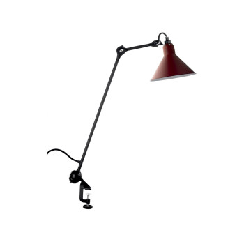 DCWéditions Lampe Gras N°201 Conic, Schirm rot