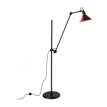 DCWéditions Lampe Gras N°215 Conic, red shade