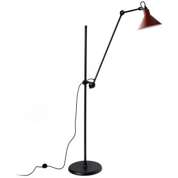 DCWéditions Lampe Gras N°215 Conic, Schirm rot