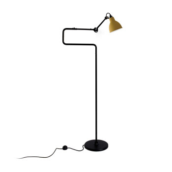DCWéditions Lampe Gras N°411 Round, yellow shade
