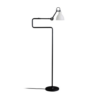 DCWéditions Lampe Gras N°411 Round, frosted glass shade